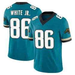 Youth David White Jr. Jacksonville Jaguars No.86 Limited Prowler Throwback Vapor F.U.S.E. Jersey - Teal