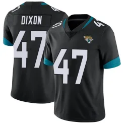 Youth De'Shaan Dixon Jacksonville Jaguars No.47 Limited Vapor Untouchable Jersey - Black