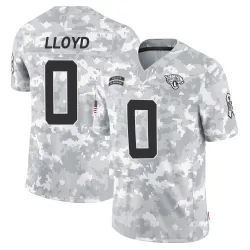 Youth Devin Lloyd Jacksonville Jaguars No.0 Limited 2024 Salute to Service Jersey - Arctic Camo