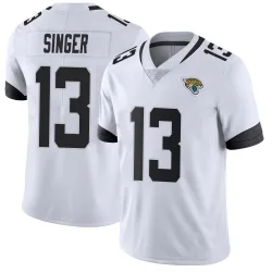 Youth Dorian Singer Jacksonville Jaguars No.13 Limited Vapor Untouchable Jersey - White