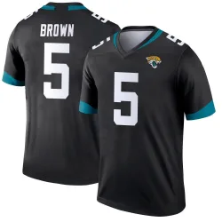 Youth Dyami Brown Jacksonville Jaguars No.5 Legend Jersey - Black