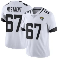 Youth Eli Mostaert Jacksonville Jaguars No.67 Limited Vapor Untouchable Jersey - White
