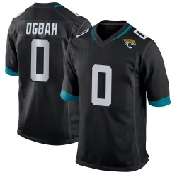 Youth Emmanuel Ogbah Jacksonville Jaguars No.0 Game Jersey - Black