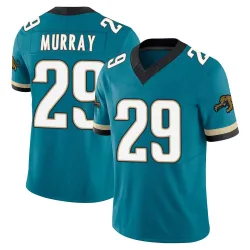 Youth Eric Murray Jacksonville Jaguars No.29 Limited Prowler Throwback Vapor F.U.S.E. Jersey - Teal