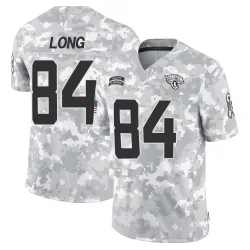 Youth Hunter Long Jacksonville Jaguars No.84 Limited 2024 Salute to Service Jersey - Arctic Camo