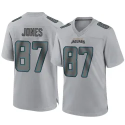 Youth J.J. Jones Jacksonville Jaguars No.87 Game Atmosphere Fashion Jersey - Gray