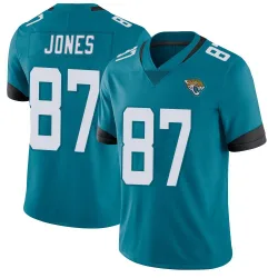 Youth J.J. Jones Jacksonville Jaguars No.87 Limited Vapor Untouchable Jersey - Teal