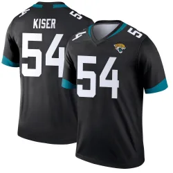 Youth Jack Kiser Jacksonville Jaguars No.54 Legend Jersey - Black