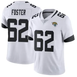 Youth Javon Foster Jacksonville Jaguars No.62 Limited Vapor Untouchable Jersey - White