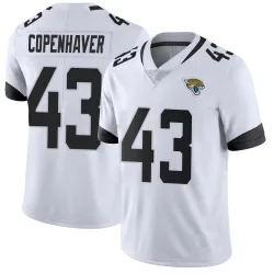 Youth John Copenhaver Jacksonville Jaguars No.43 Limited Vapor Untouchable Jersey - White