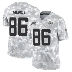 Youth Johnny Mundt Jacksonville Jaguars No.86 Limited 2024 Salute to Service Jersey - Arctic Camo