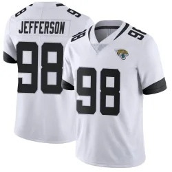 Youth Jordan Jefferson Jacksonville Jaguars No.98 Limited Vapor Untouchable Jersey - White