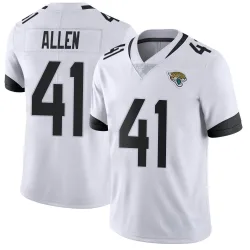 Youth Josh Hines-Allen Jacksonville Jaguars No.41 Limited Vapor Untouchable Jersey - White