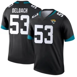Youth Kalen DeLoach Jacksonville Jaguars No.53 Legend Jersey - Black