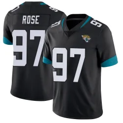 Youth Keivie Rose Jacksonville Jaguars No.97 Limited Vapor Untouchable Jersey - Black