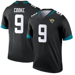 Youth Logan Cooke Jacksonville Jaguars No.9 Legend Jersey - Black