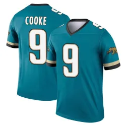 Youth Logan Cooke Jacksonville Jaguars No.9 Legend Prowler Throwback Jersey - Teal