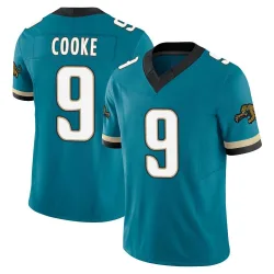 Youth Logan Cooke Jacksonville Jaguars No.9 Limited Prowler Throwback Vapor F.U.S.E. Jersey - Teal