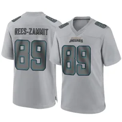 Youth Louis Rees-Zammit Jacksonville Jaguars No.89 Game Atmosphere Fashion Jersey - Gray