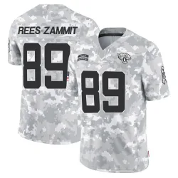 Youth Louis Rees-Zammit Jacksonville Jaguars No.89 Limited 2024 Salute to Service Jersey - Arctic Camo