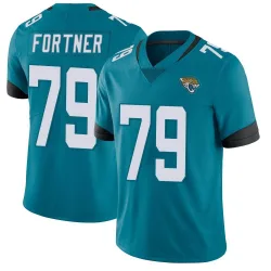 Youth Luke Fortner Jacksonville Jaguars No.79 Limited Vapor Untouchable Jersey - Teal