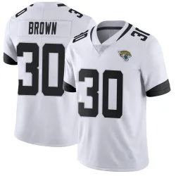 Youth Montaric Brown Jacksonville Jaguars No.30 Limited Vapor Untouchable Jersey - White