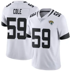 Youth Myles Cole Jacksonville Jaguars No.59 Limited Vapor Untouchable Jersey - White