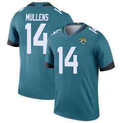 Youth Nick Mullens Jacksonville Jaguars No.14 Legend Color Rush Jersey - Teal