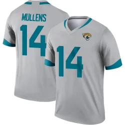 Youth Nick Mullens Jacksonville Jaguars No.14 Legend Silver Inverted Jersey