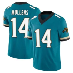 Youth Nick Mullens Jacksonville Jaguars No.14 Limited Prowler Throwback Vapor F.U.S.E. Jersey - Teal