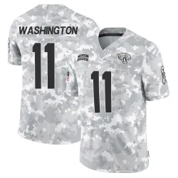 Youth Parker Washington Jacksonville Jaguars No.11 Limited 2024 Salute to Service Jersey - Arctic Camo