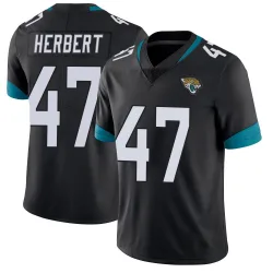 Youth Patrick Herbert Jacksonville Jaguars No.47 Limited Vapor Untouchable Jersey - Black