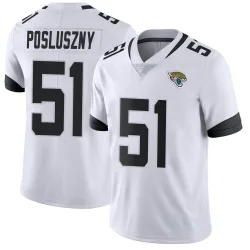 Youth Paul Posluszny Jacksonville Jaguars No.51 Limited Vapor Untouchable Jersey - White