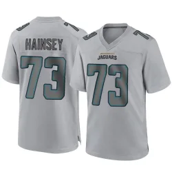 Youth Robert Hainsey Jacksonville Jaguars No.73 Game Atmosphere Fashion Jersey - Gray
