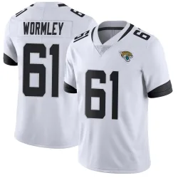 Youth Sal Wormley Jacksonville Jaguars No.61 Limited Vapor Untouchable Jersey - White