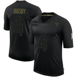 Youth Tank Bigsby Jacksonville Jaguars No.4 Limited 2020 Salute To Service Jersey - Black
