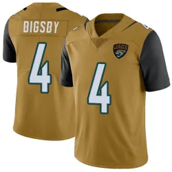 Youth Tank Bigsby Jacksonville Jaguars No.4 Limited Color Rush Vapor Untouchable Jersey - Gold