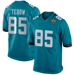 Youth Tim Tebow Jacksonville Jaguars No.85 Game Jersey - Teal