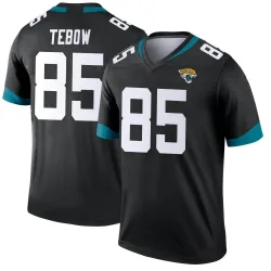 Youth Tim Tebow Jacksonville Jaguars No.85 Legend Jersey - Black
