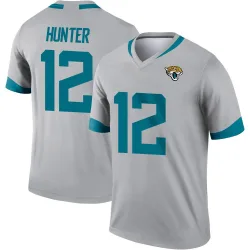 Youth Travis Hunter Jacksonville Jaguars No.12 Legend Silver Inverted Jersey