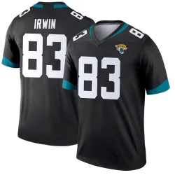 Youth Trenton Irwin Jacksonville Jaguars No.83 Legend Jersey - Black