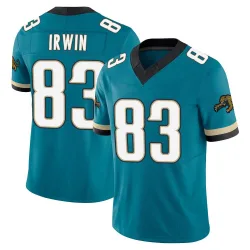 Youth Trenton Irwin Jacksonville Jaguars No.83 Limited Prowler Throwback Vapor F.U.S.E. Jersey - Teal