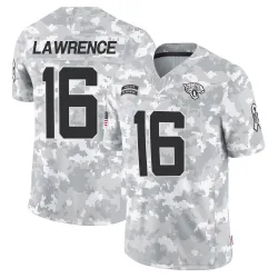 Youth Trevor Lawrence Jacksonville Jaguars No.16 Limited 2024 Salute to Service Jersey - Arctic Camo