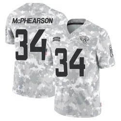 Youth Zech McPhearson Jacksonville Jaguars No.34 Limited 2024 Salute to Service Jersey - Arctic Camo